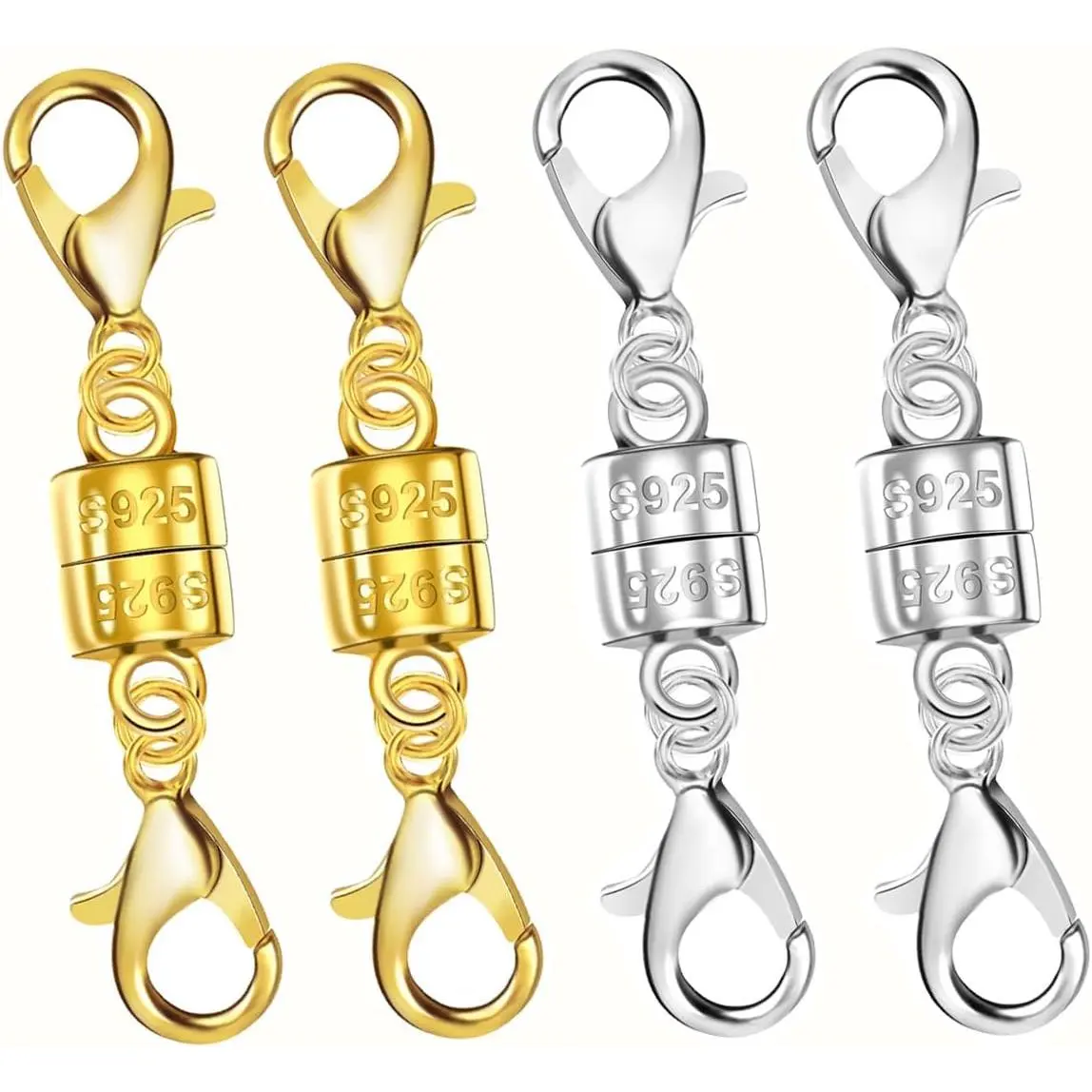 4pcs | 2gold & 2silver