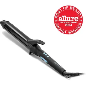 Bio Ionic Long Barrel Styler, 1.5" Curling Iron with Moisture Heat Technology & NanoIonic MX, 2" Longer Barrel Hair Curler, Versatile Curling Wand