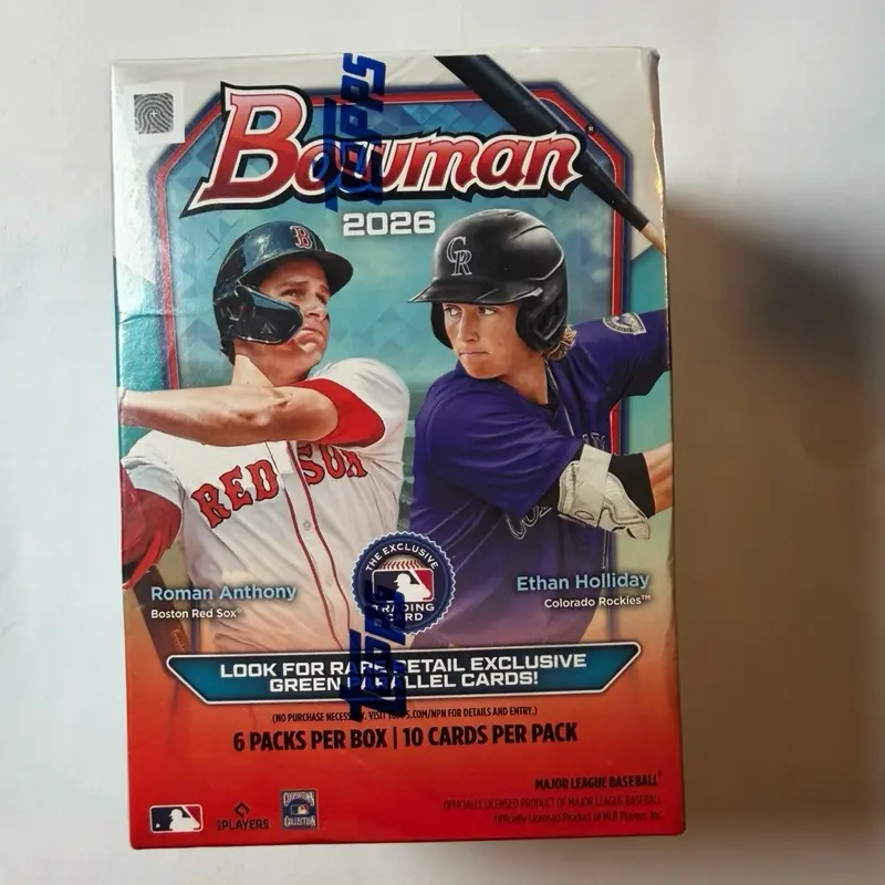 2026 Bowman Baseball Factory Sealed Blaster Box