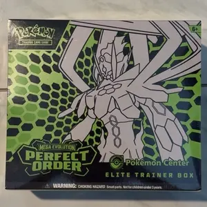 Pokemon Center Mega Evolution Perfect Order Elite Trainer Box for Collectors