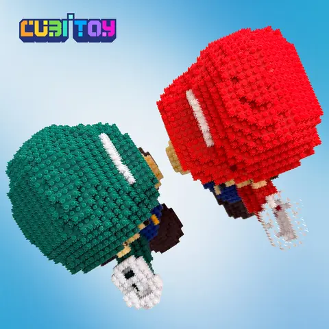 CubiToy Game Series Medium Plumber Bro (3,250 PCS each), Micro 3D Building Block Model
