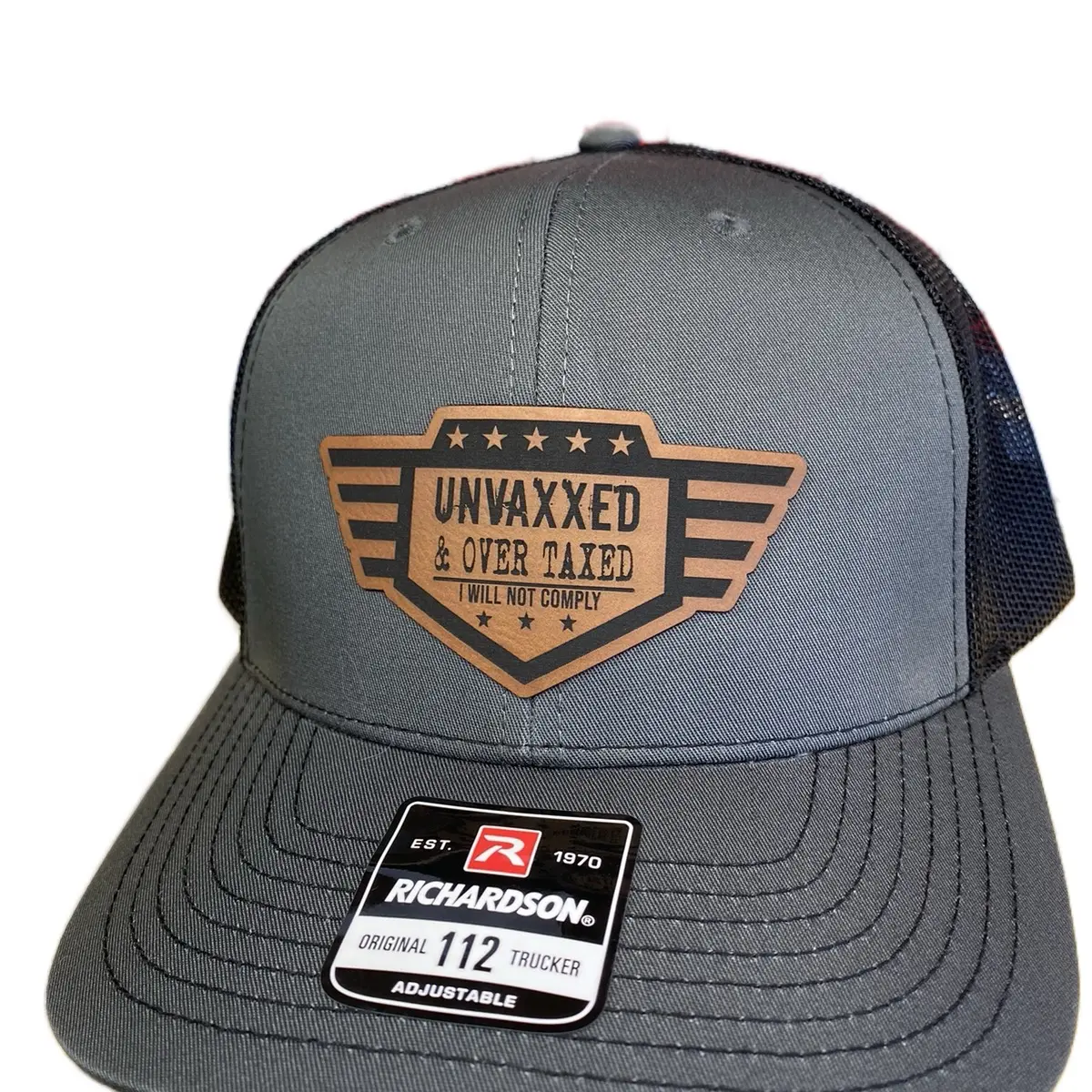 UNVAXXED and Overtaxed Hat TM