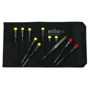 Wiha Tools 27397 ESD Precision Phone Repair Set, 11 Pc.