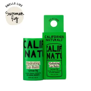 California Naturals Hydrating Lip Balm, Petroleum Free, Natural, Cruelty Free, 100% Naturally Derived, All Skin Types, 0.28 Fl Oz