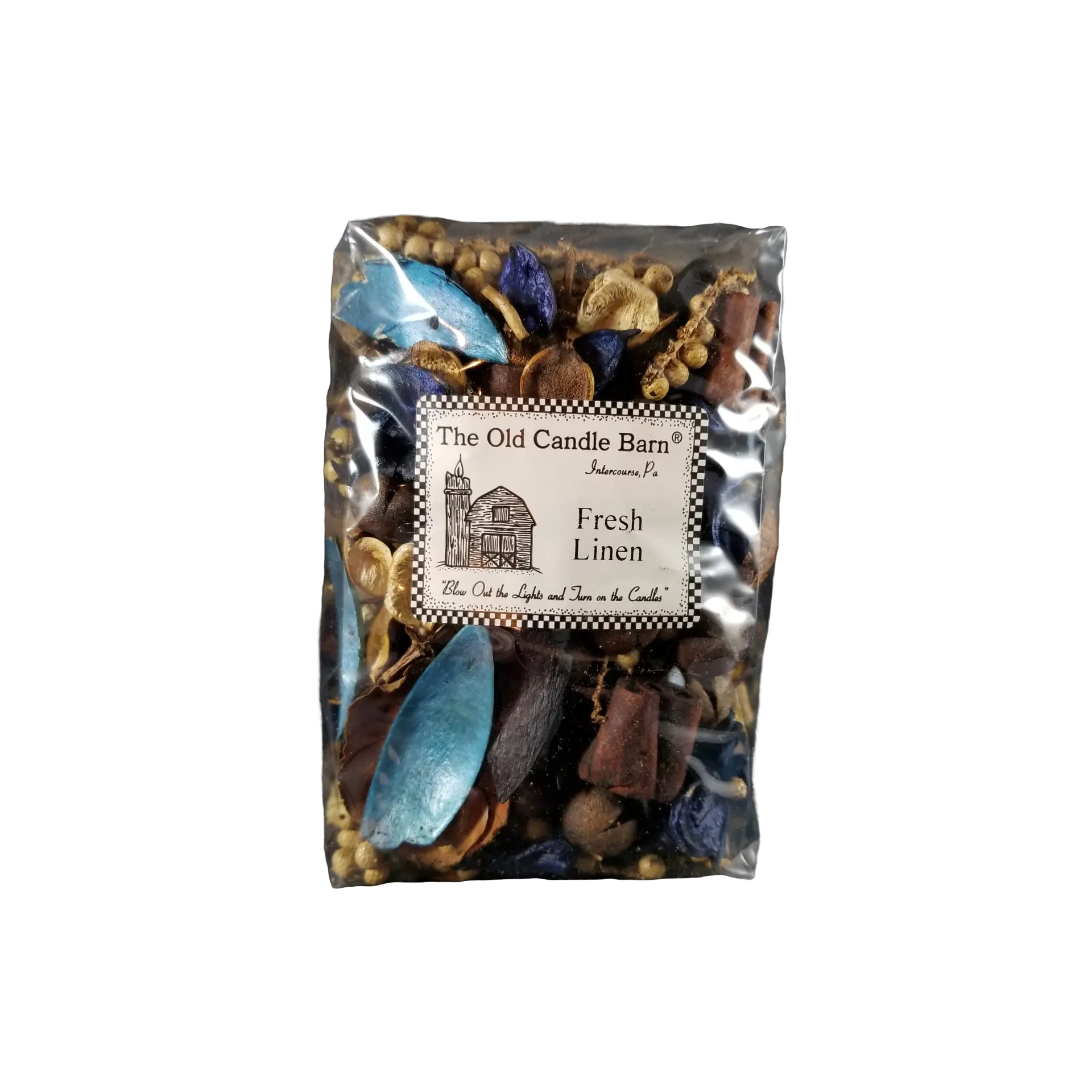 Old Candle Barn Fresh Linen 4 Cup Bag of Potpourri