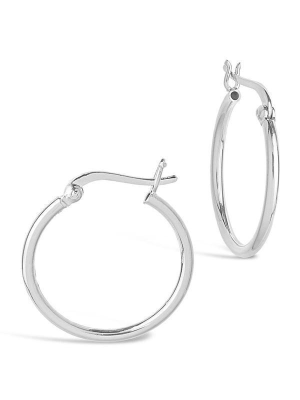 Sterling Silver Hoop Earrings