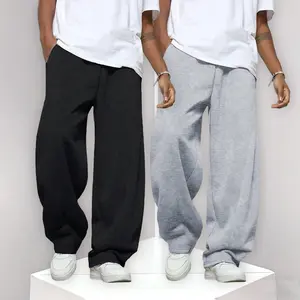 2-Pack Teen Boys Fleece Pants|Straight-Leg Casual Daily School Warm Bottoms