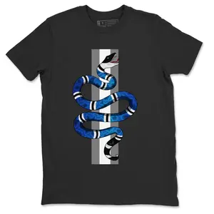 Snake SNRT Sneaker Tees Streetwear - True Blue