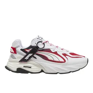 PUMA Mens F1 Fade Nitro Lace Up Sneakers Shoes Casual - White
