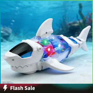 Whimsical Musical Crawling Shark Toy | Cute Interactive Tummy Time Essential for Newborns & Busy Mom’s Little Ones anime figures Infant Sensory