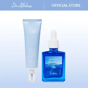 [Dr.Althea Official] Aqua Deep Hydration Duo - Instant Hydration with Hyaluronic Acid, Moisture Barrier & Soothing Care
