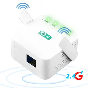 2026 WiFi Extender,300Mbps WiFi Signal Booster, Dual Antennas for Whole-home Coverage, Supports Repeater Mode and AP Mode, Quick Setup, Stable Signal, Only 2.4G