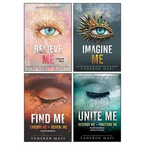Valentine Day Gift  & Birthday Gift Shatter Me Series Collection 4 Books Set(Unite Me, Believe Me, Imagine Me, Find Me)