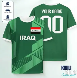 Iraq Soccer USA 2026 Shirt, Iraq Football Lover Tee, Iraq Kit 2026 Custom, Iraq Soccer Gift for Men Women