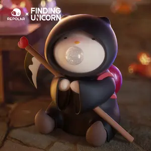 Farmer Bob 【Live Unboxing】Repolar Halloween Naughty Party Series  Blind Box Finding Unicorn Spit Bubbles Surprise Box Guess Bag Christmas Gift Ornaments Kawaii Toy