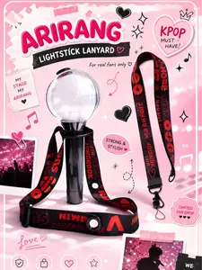 Fanmade Light Stick Lanyard, Concert Lightstick Lanyard and Phone Strap, Hooligan Phone Case Strap, Concert Tour Accessory, Kpop Merchandise Gift