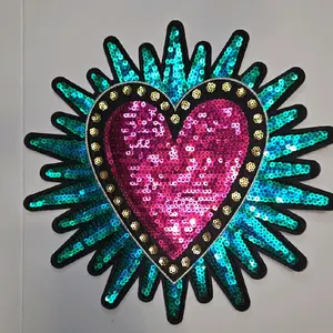 Heartburst Iron On Patch