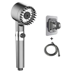 Shower Head Multifunctional Massage Shower - 3 Spray Modes, Scalp Massage, Filtration, Water Saving, and Superior Material