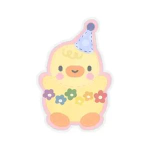 Super Cute Baby Duck Sticker