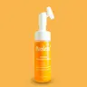 NEW-150ml Puolern Turmeric & Kojic Acid Foaming Facial Cleanser with Silicone Brush for Gentle Exfoliation and Brighter Complexion | Foaming Deep Pore Face Wash, Facial cleanser, Facial wash | Normal to Oily Skin