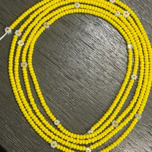 Sunny dayz Tie on waist beads