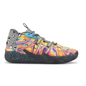 PUMA Mens Melo X Dexters Lab Mb.03 Basketball Sneakers Shoes - Multi PUMA Mens Melo X Dexters Lab Mb.03 Basketball Sneakers Shoes - Multi