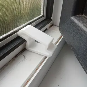 Anti-Collision Door Stopper, Bottom Door Stopper, Easy Installation, Suitable for Garden Doors, Windows, Sliding Doors, Durable Plastic Structure