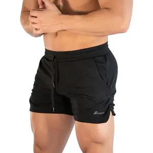 Mens Running Gym Shorts 3 Inch Breathable Lightweight Athletic Sport Shorts Training Workout Shorts with PocketsGift