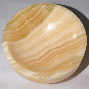 Orange Calcite Bowl