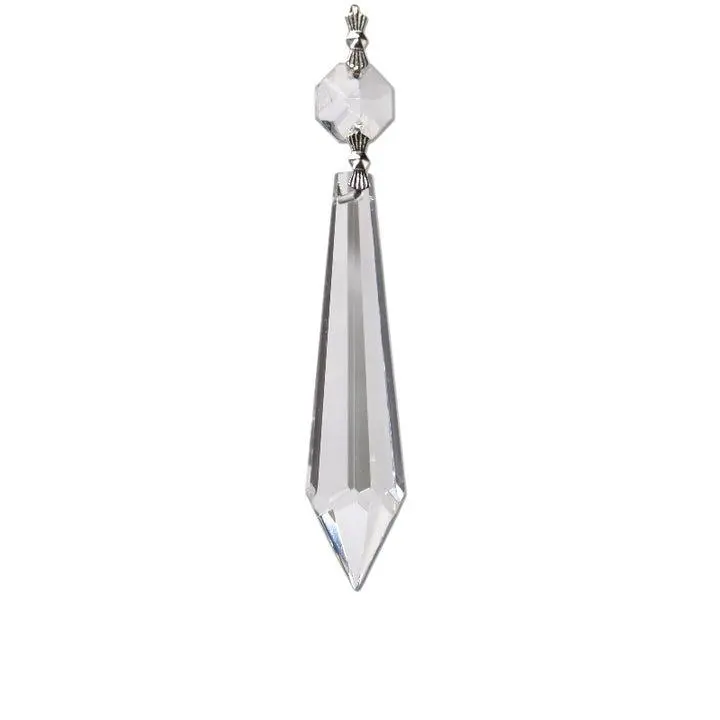 Clear Spear Glass Crystals