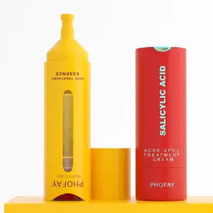 Acne Care Face Serum & Cream Set Clarifying Hydrating Lightweight Daily Skincare Duo for Acne Prone Skin