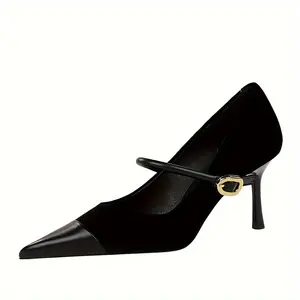 Women's Elegance Pointed Toe Heels, Banquet Shoes With Stiletto Heels, Fashion Point Toe Dress Pumps