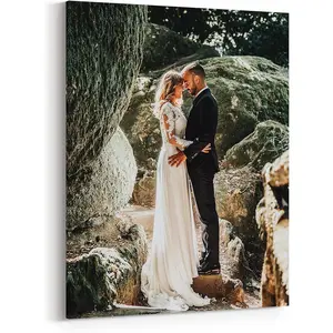 Personalized Custom Canvas Prints, Photo On Canvas Framed Transform Your Photos into Stunning Framed Wall Art Digitally Printed Photo To Canvas Ideal for Home Decor Gifts Keepsakes