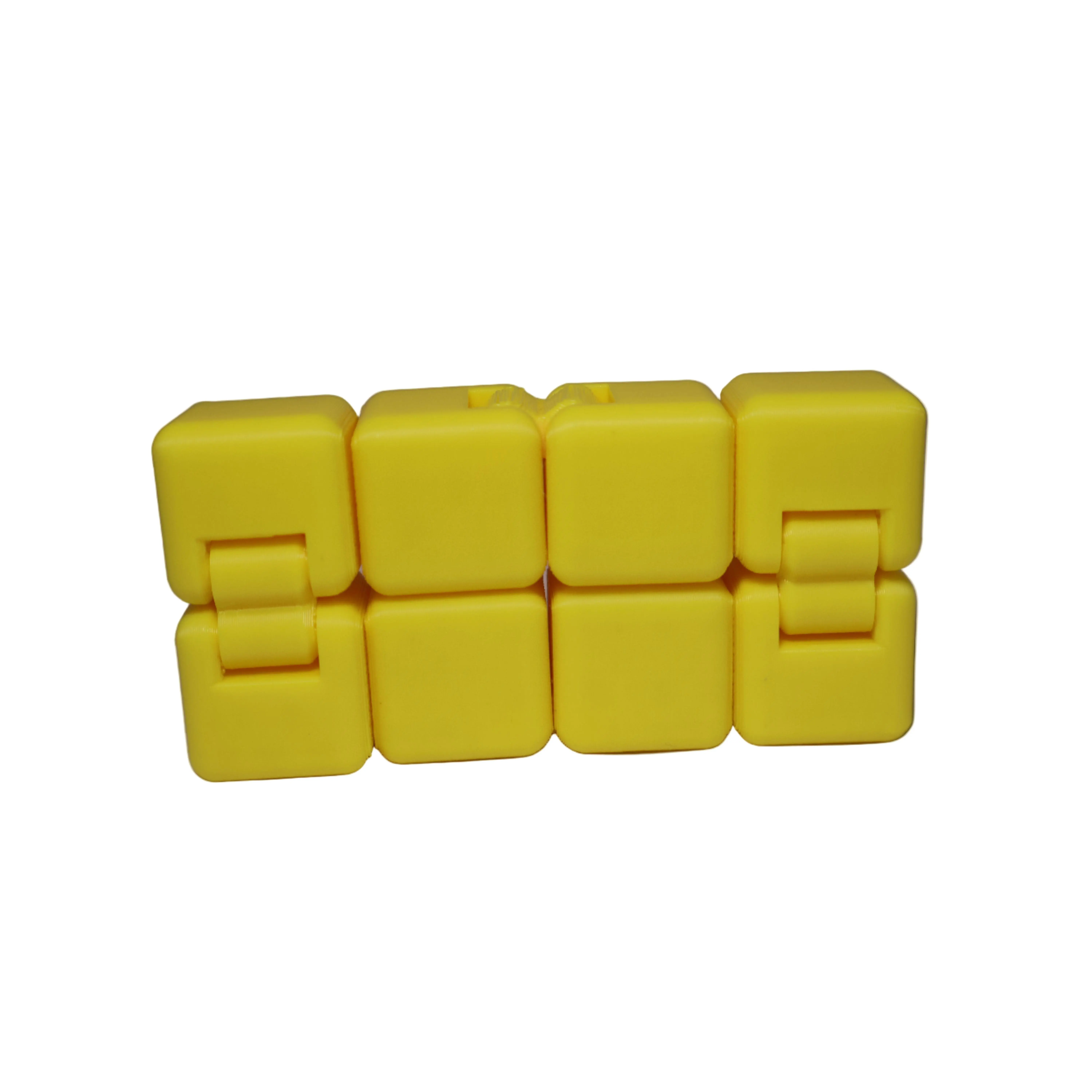 🧠 LumaPlay Infinity Cube – Ultra-Satisfying Fidget Toy 💛