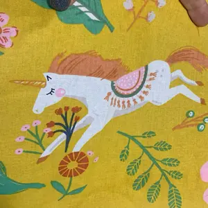 Unicorn Vintage  Cotton Pin Up Apron - 50’s Retro Apron - Cute Apron - Hostess Apron - Retro Apron - Handmade Apron