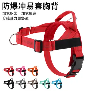 Easy Wear Lightweight Dog Harness, Anti-Pull No Pull Vest Harness with Leash Set for Medium Large Dogs Border Collie