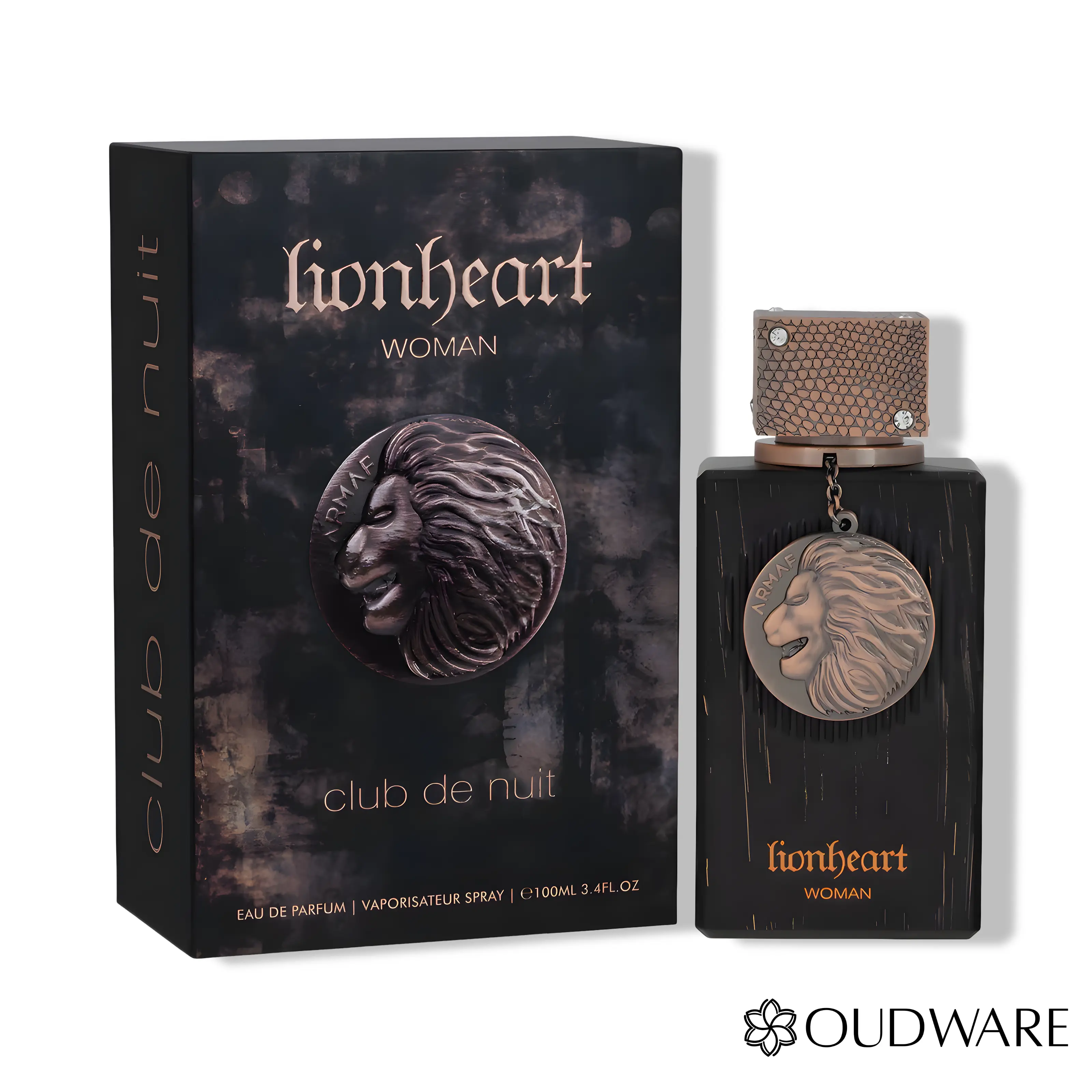 Armaf Club De Nuit Lion Heart Women Eau De Parfum 100ml (3.4oz - Long Lasting Women's Perfume