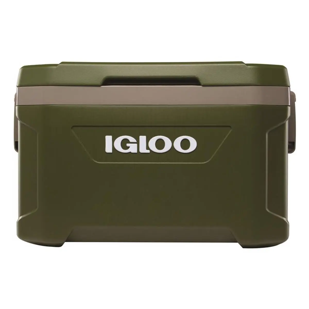 IGLOO 52 qt. Polyethylene Insulated Portable Cooler, Green, for Sports, Outdoor Camping & Hiking Use