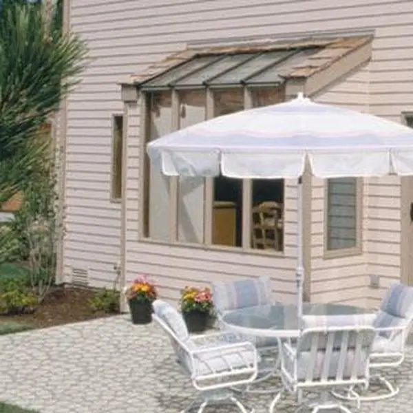Stone Patio Wall Stencil Kit
