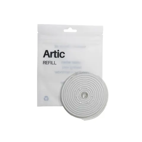 TIY Arctic Refill - 51 Inches Gray Customizable Hair Tie for Any Hair Type - 13x Stronger & 2x Stretchier Than Regular Hair Ties