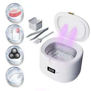Ultrasonic Cleaner Professional Ultrasonic Cleaner 45kHz Ultrasonic Cleaner Machine for Jewelry, Eyeglasses, Rings, Watch Strap, Dentures Home Sterilizer Toothbrush Sterilizer Toothbrush Sanitizer