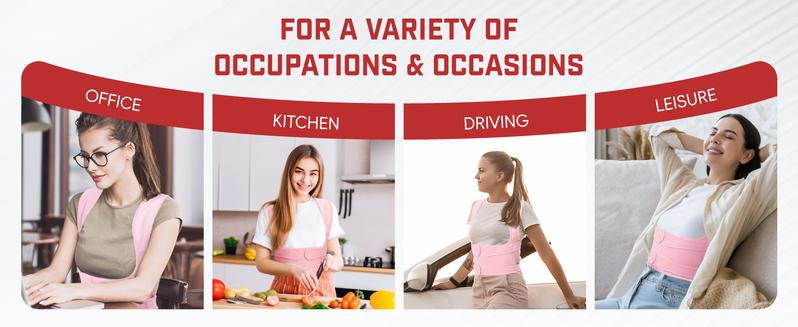 Back Brace Posture Corrector for Women and Men, Shoulder Straightener, Adjustable Full Back Support, Upper and Lower Back Pain Relief - Scoliosis, Hunchback, Hump, Thoracic, Spine Corrector