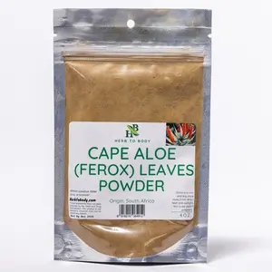 Herb To Body | Cape Aloe (Ferox) Leaves Powder | 4oz