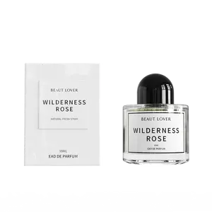 Wilderness Rose Unisex Perfume 99ml - Rich and long-lasting, with a fragrance like cologne. Spicy oriental scent. The top notes are rose, pink pepper and raspberry flower. The base notes are papyrus and amber. A confident, bold and alluring fragrance.