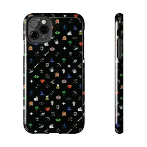 Runescape Skills Print - Phone Case, Runescape Gift, Unique iPhone Case for Gamers gift Fit for iphone X,11,12,13,14 iphone 16 pro max case