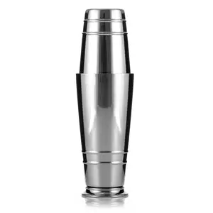 Crafthouse by Fortessa Boston Shaker Set, Stainless Steel Bar Utensils for Home & Professional Bartending