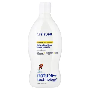 ATTITUDE Dishwashing Liquid, Citrus Zest, 23.7 fl oz (700 ml) ATTITUDE Dishwashing Liquid, Citrus Zest, 23.7 fl oz (700 ml)