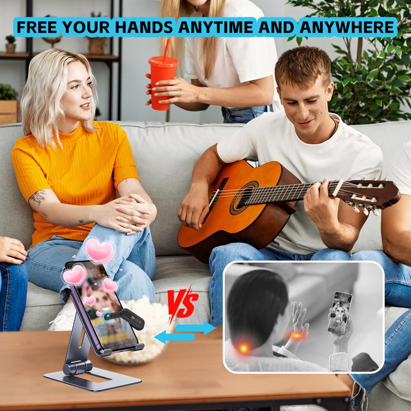 Portable Auto Clicker for iPhone iPad Android Built-in Battery with Strong Battery Life Hands-Free Silent Operation Handy, Auto Tapper for Tiktok Live，Gaming,Likes & Reward Tasks