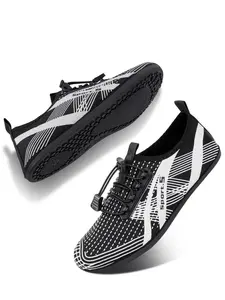 Men's Dive Shoes, Water Sports Sandals, Beach Swimming Footwear, Gym Dance Surfing Snorkeling Shoes, Comfortable and Durable