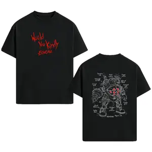 [EOVCAU]Men's Summer Short-Sleeve Round-Neck Cotton T-Shirt， Bioshock would you kindly best daddy,horror fsp game movie Game Tshirt，Big Daddy unisex Streetwear Tops 90s graphic tees，Perfect Gift For Boyfriend, Girlfriend, Husband, Wife.